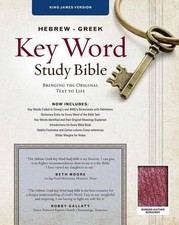 KJV Hebrew-Greek Key Word Study Bible Burgundy, The: Key Insights Into God's Wor