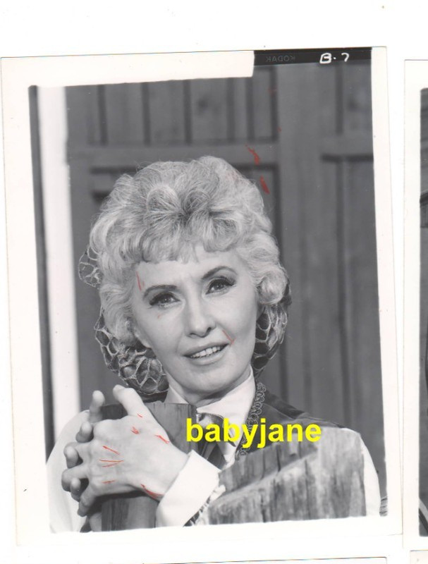 BARBARA STANWYCK ORIGINAL 4X5 PHOTO PORTRAIT 1960'S THE BIG VALLEY