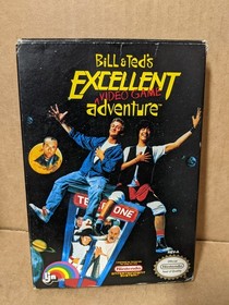 Bill and Ted's Excellent Video Game Adventure for Nintendo NES tested working.