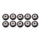 10 Pcs Plastic Wheel POM with Bearings Big Models Passive Round Wheel Idler2600