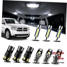 White Led Interior Car Lights For Dodge-durango-2011-2021 15 Piece Kit White Led Interior Car Lights For Dodge-durango-2011-2021 15 Piece Kit
