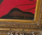 German Candle Flame Book Violin Still Life by Listed Alois Hennersdorf b1927 — photo 2