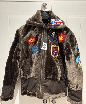NEW Men's Choice Avirex Retro B-3 TopGun Bomber Flight Jacket Free Shipping