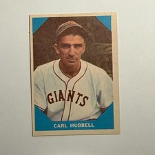 Top 10 Carl Hubbell Baseball Cards 17
