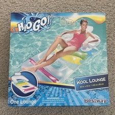 H2OGO Kool Lounge Inflatable Pool Float New