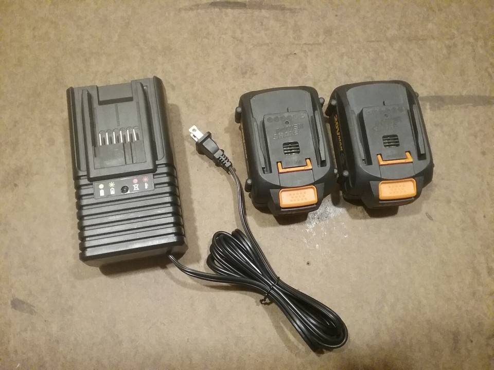 Worx WG160.3 20V Cordless Grass Trimmer/Edger eBay