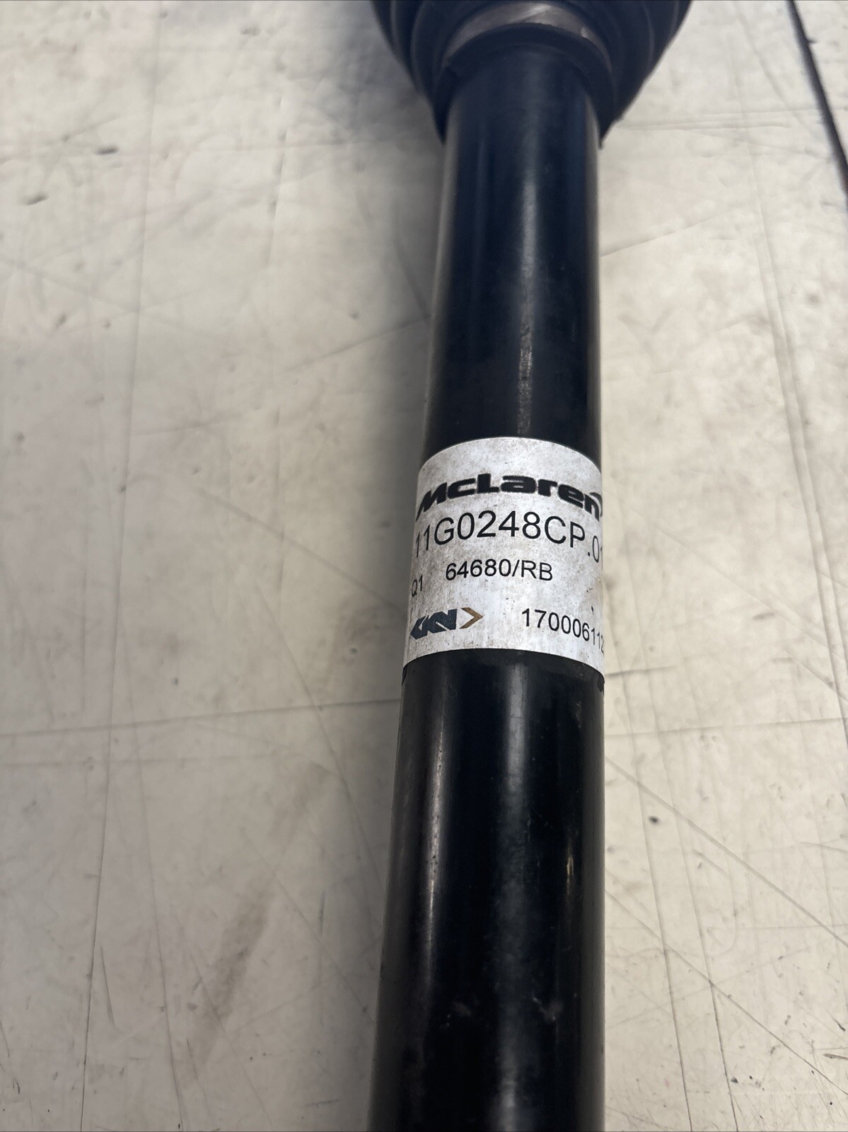 mclaren axle 11g0248cp mp4  650s 675lt  warranty
