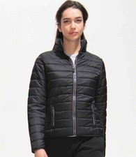 Sol's Ladies Ride Padded Jacket 4 Colours Showerproof