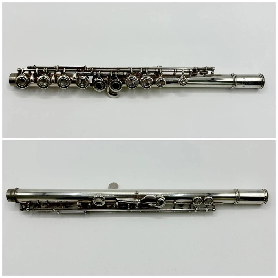 Flauta tubo cabeza flauta plata esterlina Yamaha YFL-31 con estuche rígido de Japón Foto 4 de 4