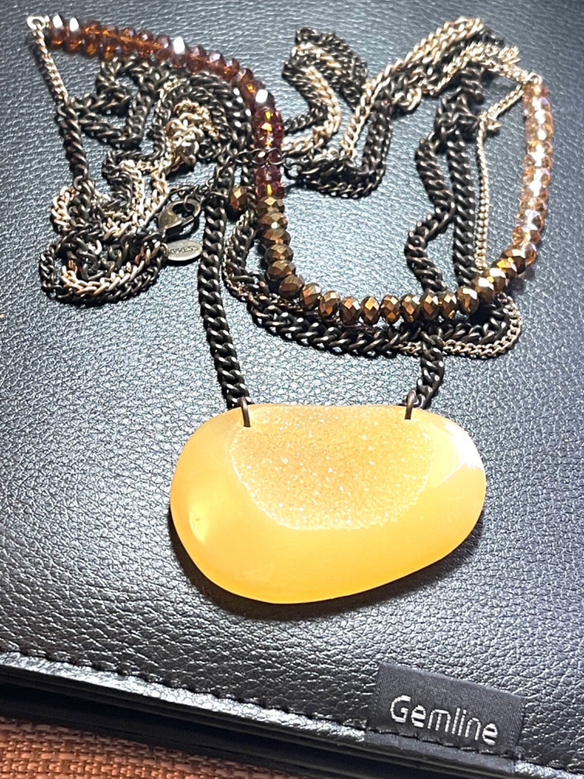 EXTRAORDINARY Multi-Chain Statement Necklace | Re… - image 6