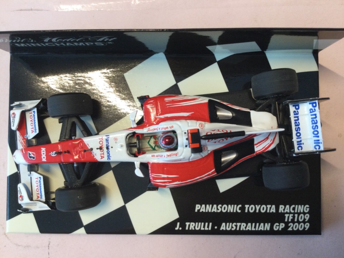 Minichamps 1:43 F1 Panasonic Toyota Racing TF109 J. Trulli