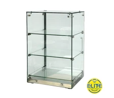 Glass Shelf Countertop Dry Bakery Show Case