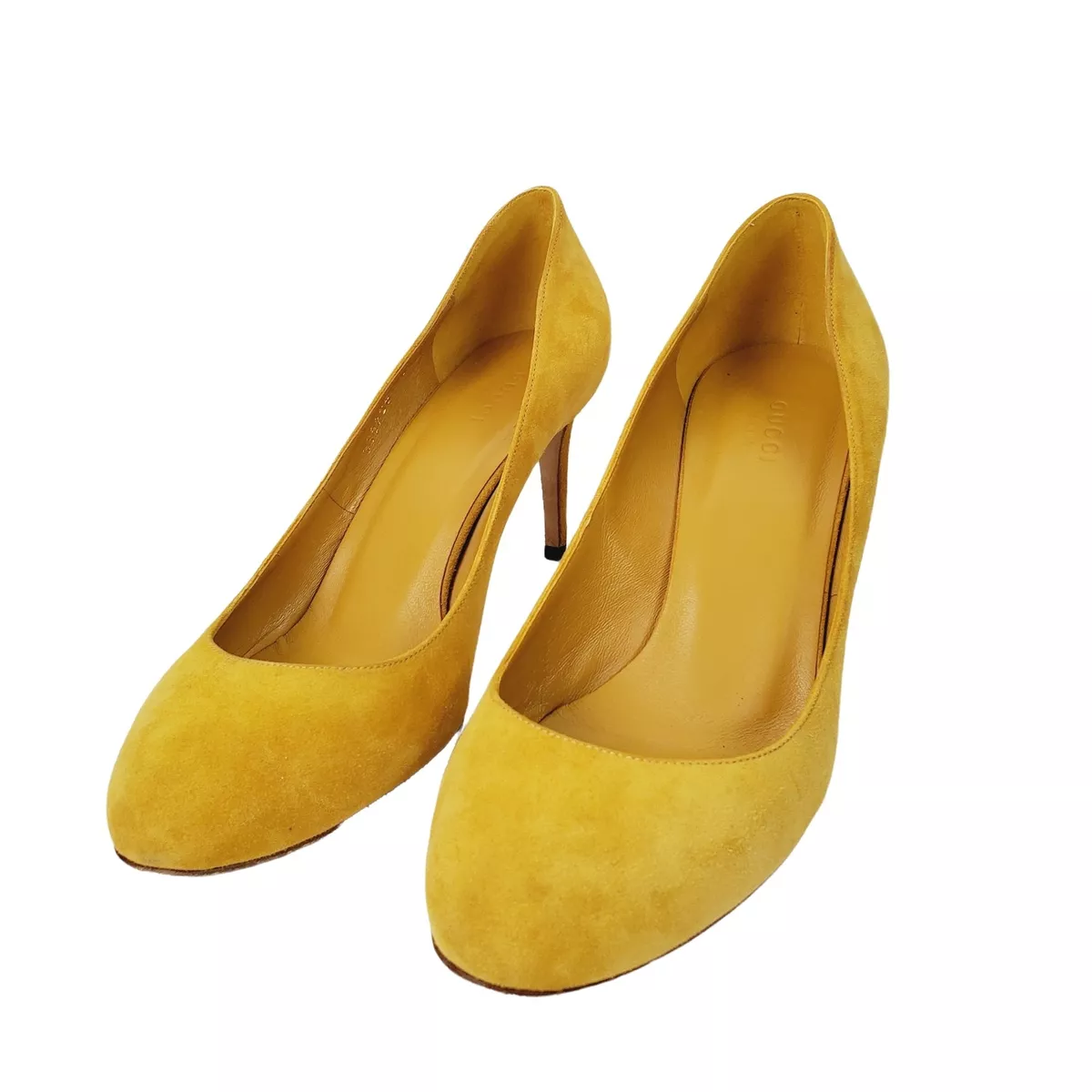 Casual Wear Woman Yellow Heels, Size: 4 at Rs 499/pair in Dehradun | ID:  23955911630