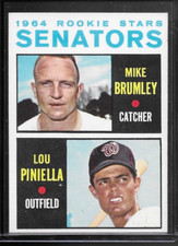 1964 Topps - #167 1964 Rookie Stars Lou Piniella/Mike Brumley (RC) NMMT