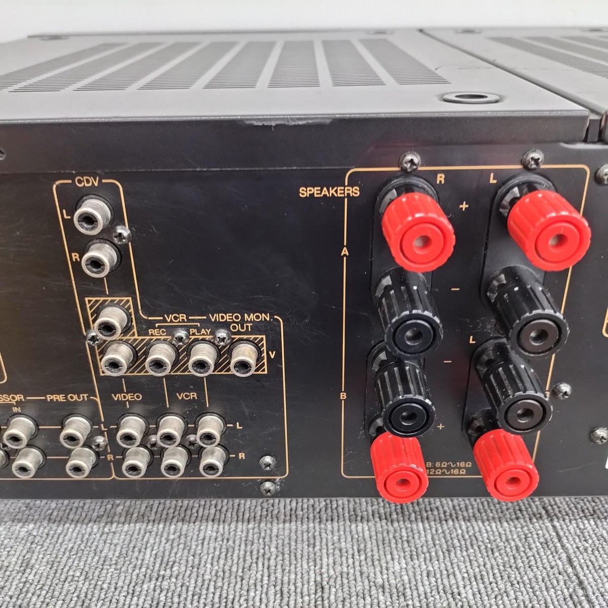 ONKYO A-817EX プリメインアンプ 整備済動作良好 美品 オンキョー A-817EX プリメインアンプ - 音遊び～オーディオのブログ