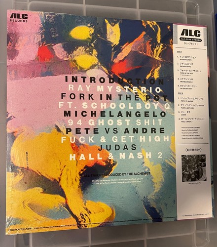 ALCHEMIST WESTSIDE GUNN CONWAY Hall and Nash 2 OBI Clear Vinyl SEALED NEW - Picture 2 of 2