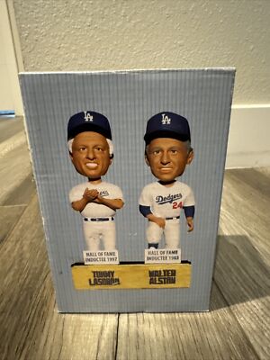 Tommy Lasorda Walter Alston Dual LA Dodgers SGA Los Angeles Dodgers Bobblehead