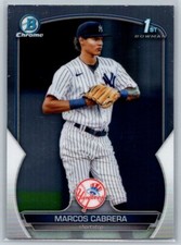 2023 Bowman #BCP-46 Marcos Cabrera Chrome Prospects