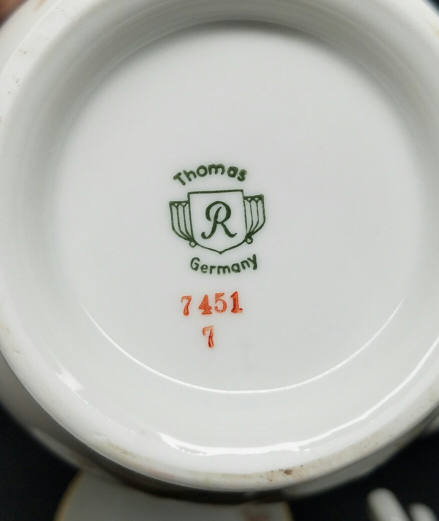 39 Piece Set Vintage Rosenthal Thomas Germany China Set "Nocturne