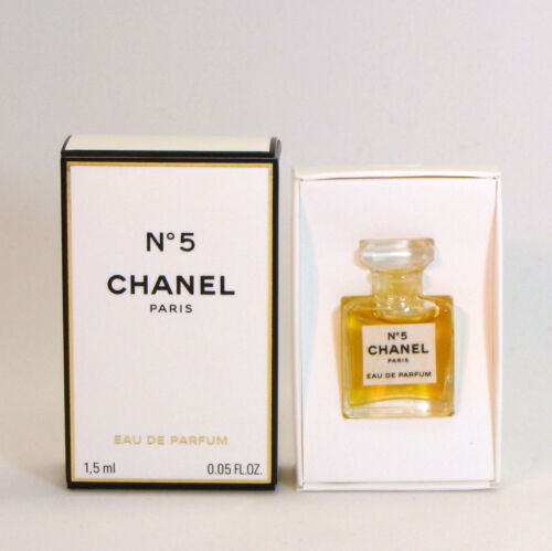 Chanel No 5 Eau de parfum 1,5 ml.  . mini micro perfume new in box  | eBay