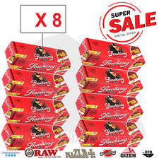 8 x Smoking Tubes Tubetti XL Extra Long Filter 200er 24mm Box Da 200 Vuote