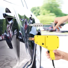 Auto Body Dent Repair Kit 800VA Electric Stud Welder Gun w/ Puller Hammer