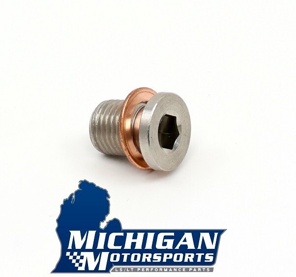 2007+ 4.8 5.3 6.0 6.2 LS3 L99 L96 LC9 LS Oil Pan Pressure Relief