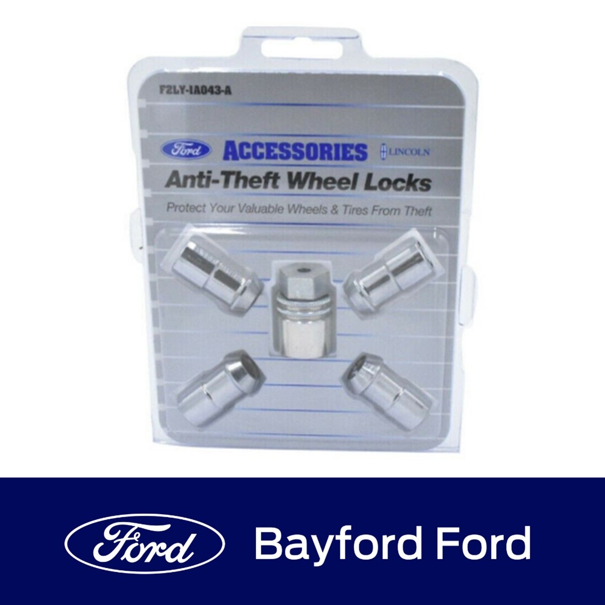 GENUINE FORD WHEEL LOCK NUT KIT FORD FG & FG MK2 INCLUDING XR6 XR8