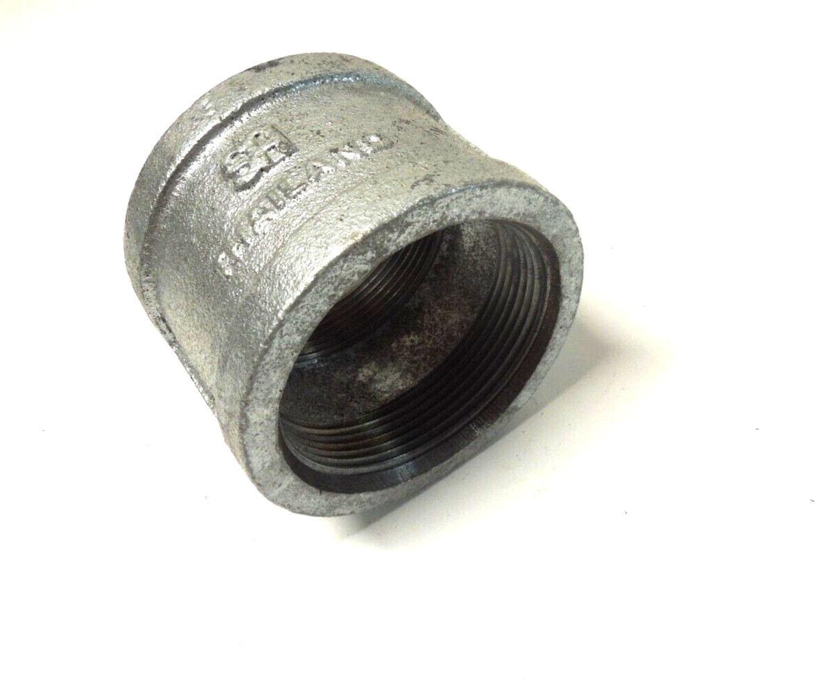 3" 150 Female NPT Coupling  Galvanized Malleable Iron Pipe Fitting MI051141GMI
