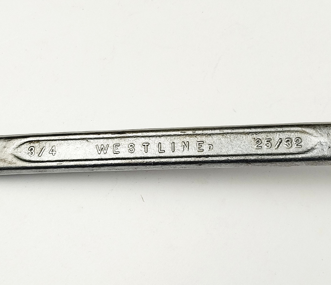 Vintage Westline SAE Offset Box-End Wrench 3/4" x 25/32" 12-Point - Made in USA