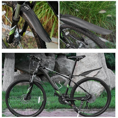 2pcs Mountain Bike Cycling MTB Mudguard Mud Guard Bicycle Fender Front Rear Tyre - Picture 7 of 15