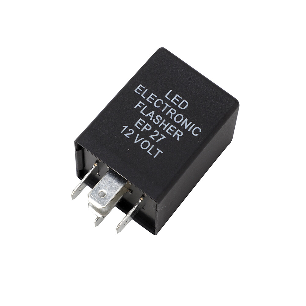 12V 5-Pin LED Flasher Relay Fits for EP27 FL27 LED Turn Signal Lamps ...