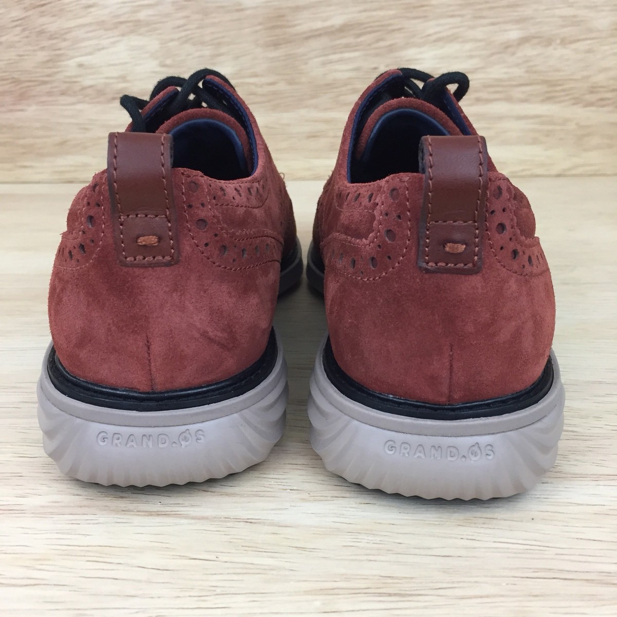 Cole Haan GrandEvolution Wingtip Oxford Shoes Brandy Brown C26314 Size 12M NIB Cole Haan GrandEvolution Wingtip Oxford Shoes Brandy Brown  main image 3