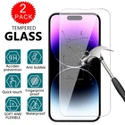 For iPhone 15,14 Pro Max Plus 12 13 Full Cover Tempered Glass Screen Protector