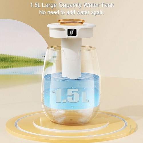 1.5L Humidifiers for Bedroom Ultrasonic Warm & Cool Mist LED Humidifier Top Fill - Picture 5 of 13