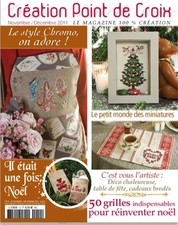 French cross stitch magazine Creation point de croix No.14