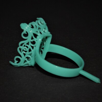 5 pcs Ladies'  ring Wax patterns for lost wax casting jewelry/injection wax_0406