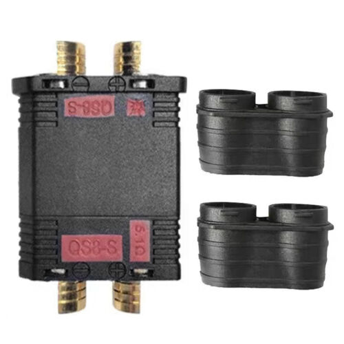 2Pcs QS8 Male+Female Plug Anti-Spark Connector for RC Model Lipo Battery - Picture 3 of 11
