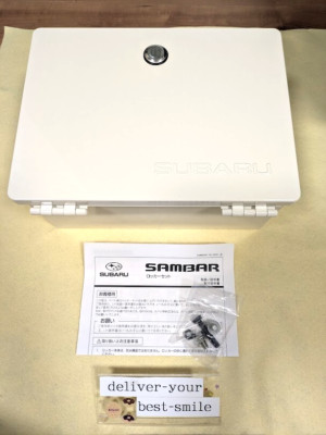 SUBARU Genuine Sambar TV1 TV2 TT1 TT2 Locker set Tool box Logo Key lock ...