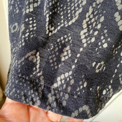 Rebecca Taylor Oberteil Kurzarm Schlangenleder Print halbtransparent Tee Damen Medium - Bild 6 von 10