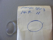 Vintage Omega Crystal 7803  14.9 x 11 NOS