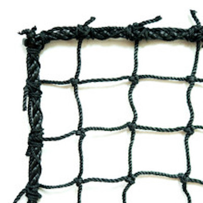 Baseball, Softball  Barrier Net,Knotted Nylon , #60 Black, 10' X 15' NEW!