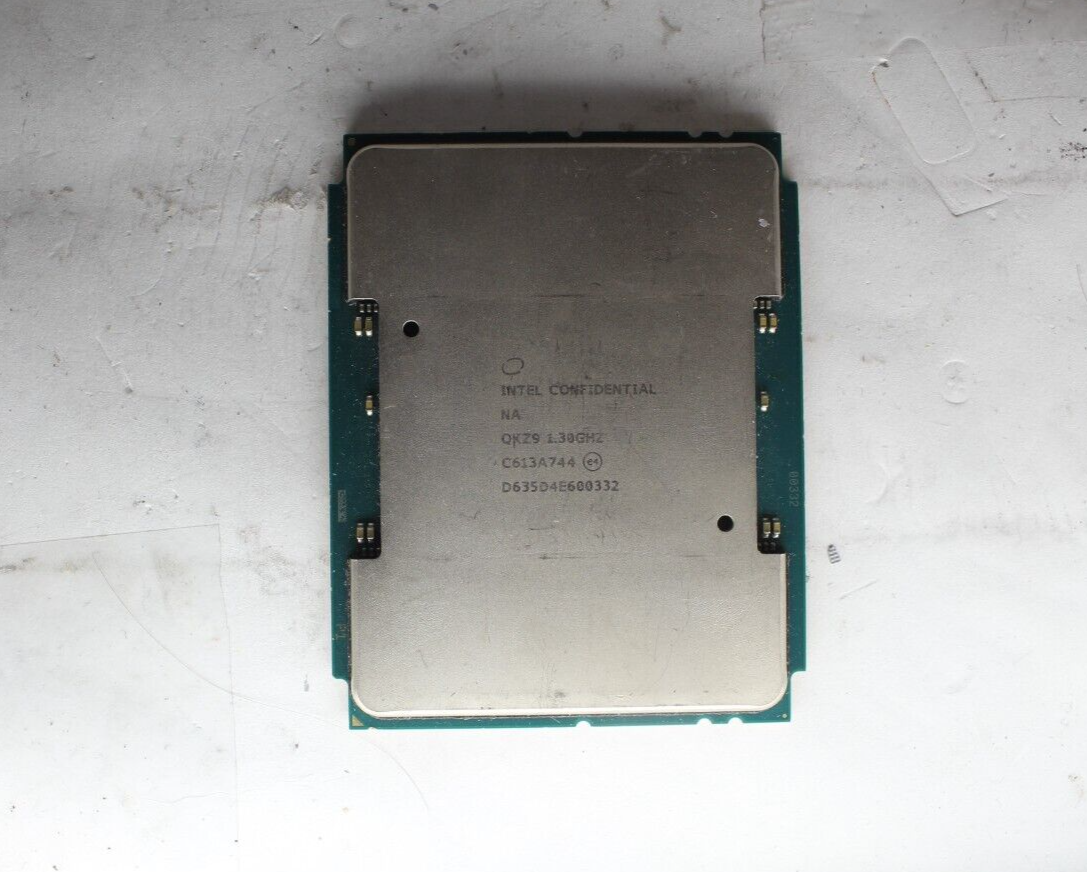 CPU intel confidential Intel Confidential 1.30GHz Server CPU P/N: QKZ9 | eBay