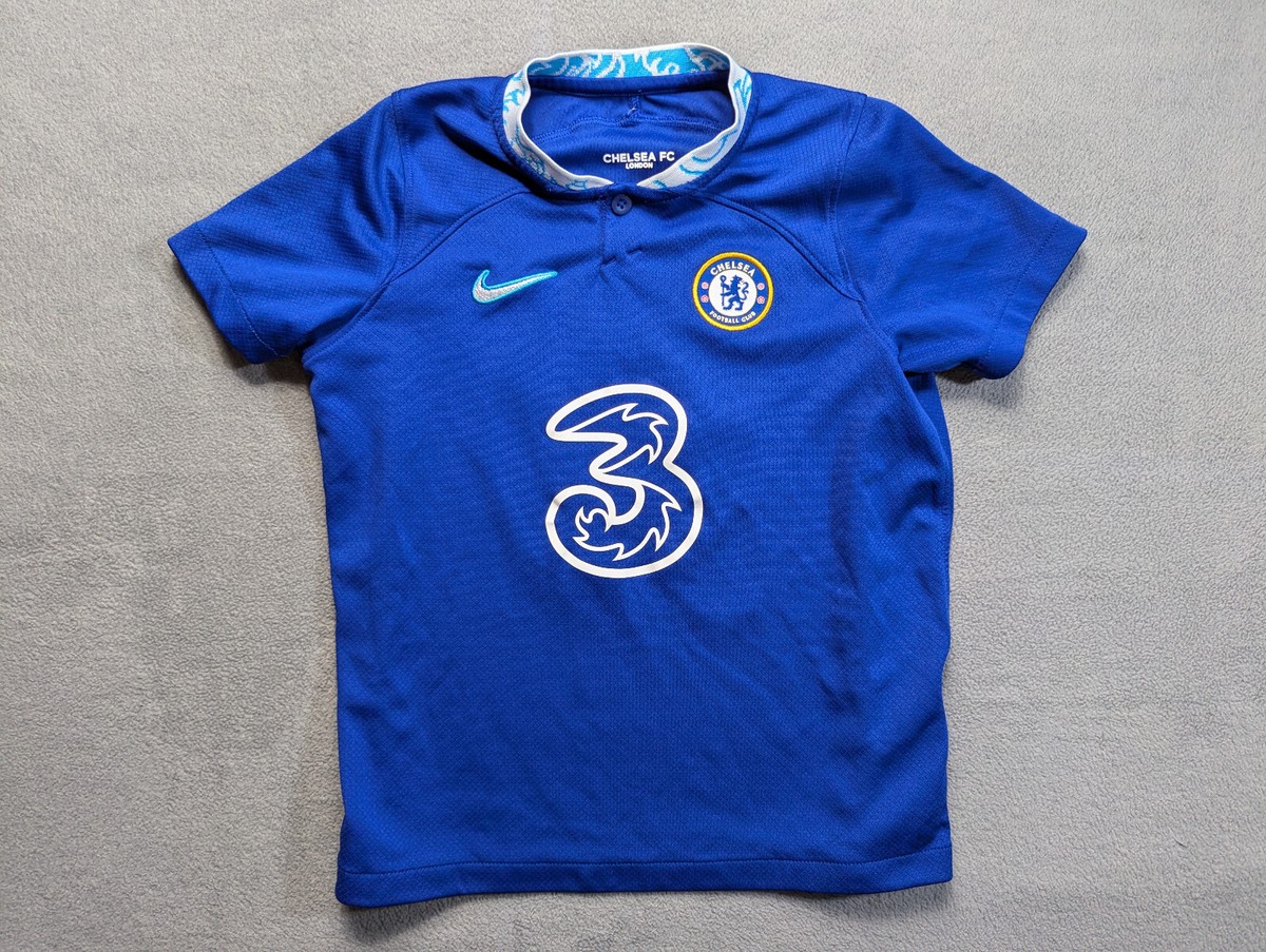 Mason Mount Chelsea Nike 2022 Home jersey kids size M Blue