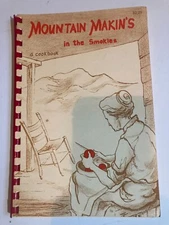 MOUNTAIN MAKIN'S IN THE SMOKIES cookbook 1957 SPIRAL BOUND