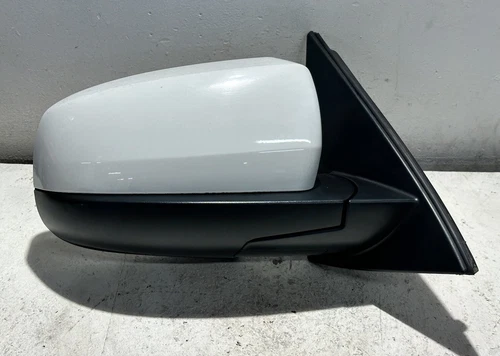 2007-2013 BMW X5 E70 RIGHT PASSENGER SIDE MIRROR RH POWER FOLD OEM 3-PIN WHITE