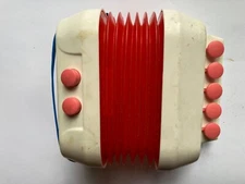 baby button accordion "herringbone" usssr vintage,music instrument toy developme