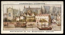 Tobacco Card, Churchman, HOUSES OF PARLIAMENT & THEIR STORY, 17th Century, #21