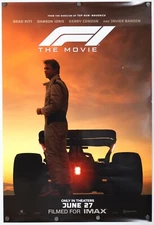 F1 - original DS movie poster 27x40 2025 D/S - Brad Pitt - Formula One - Final