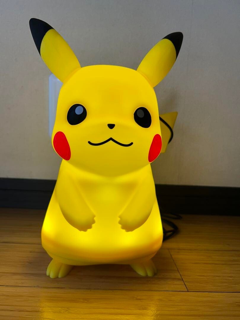 Pokemon Pikachu Punilite Moving Talking Night Light Lamp Nintendo